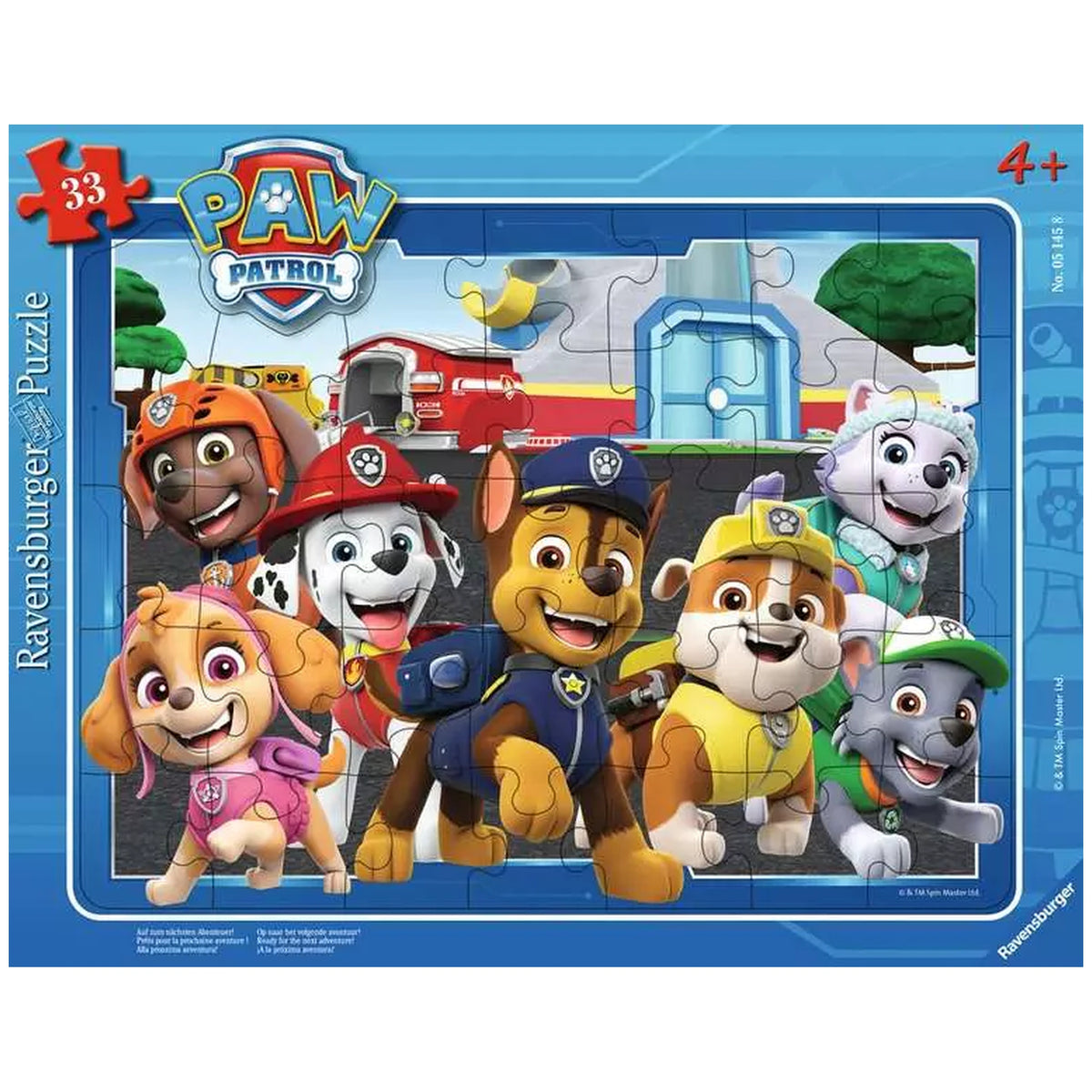 Ravensburger - Paw Patrol - On To The Next Adventure - 33 Pieces - Puzzles