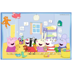 Ravensburger - Peppa Pig - Peppa's Avonturen - 2x12 Stukken - Puzzels