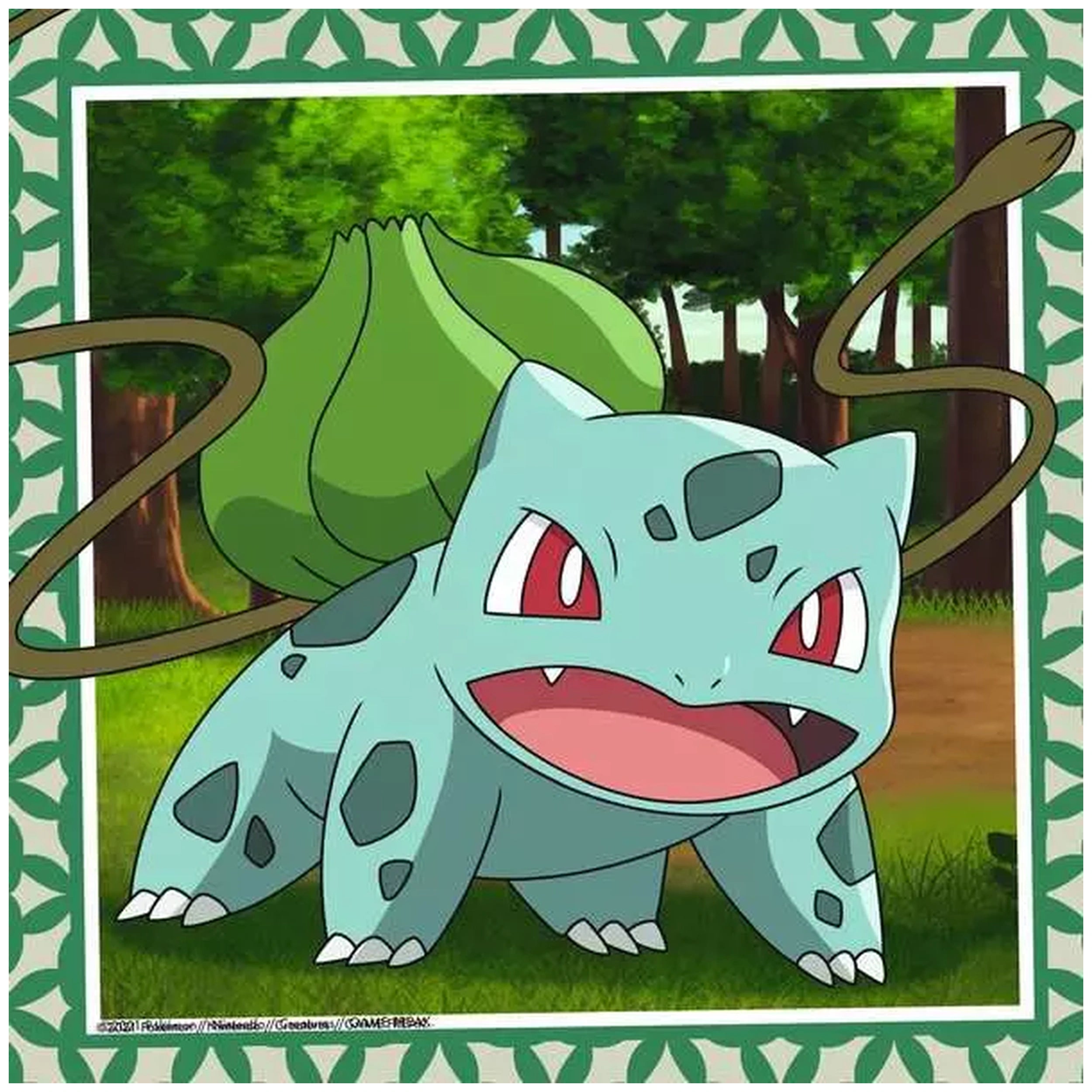 Ravensburger - Pokemon - Charmander Bulbasaur en Squirtle - 3x49 Stukken - Puzzels