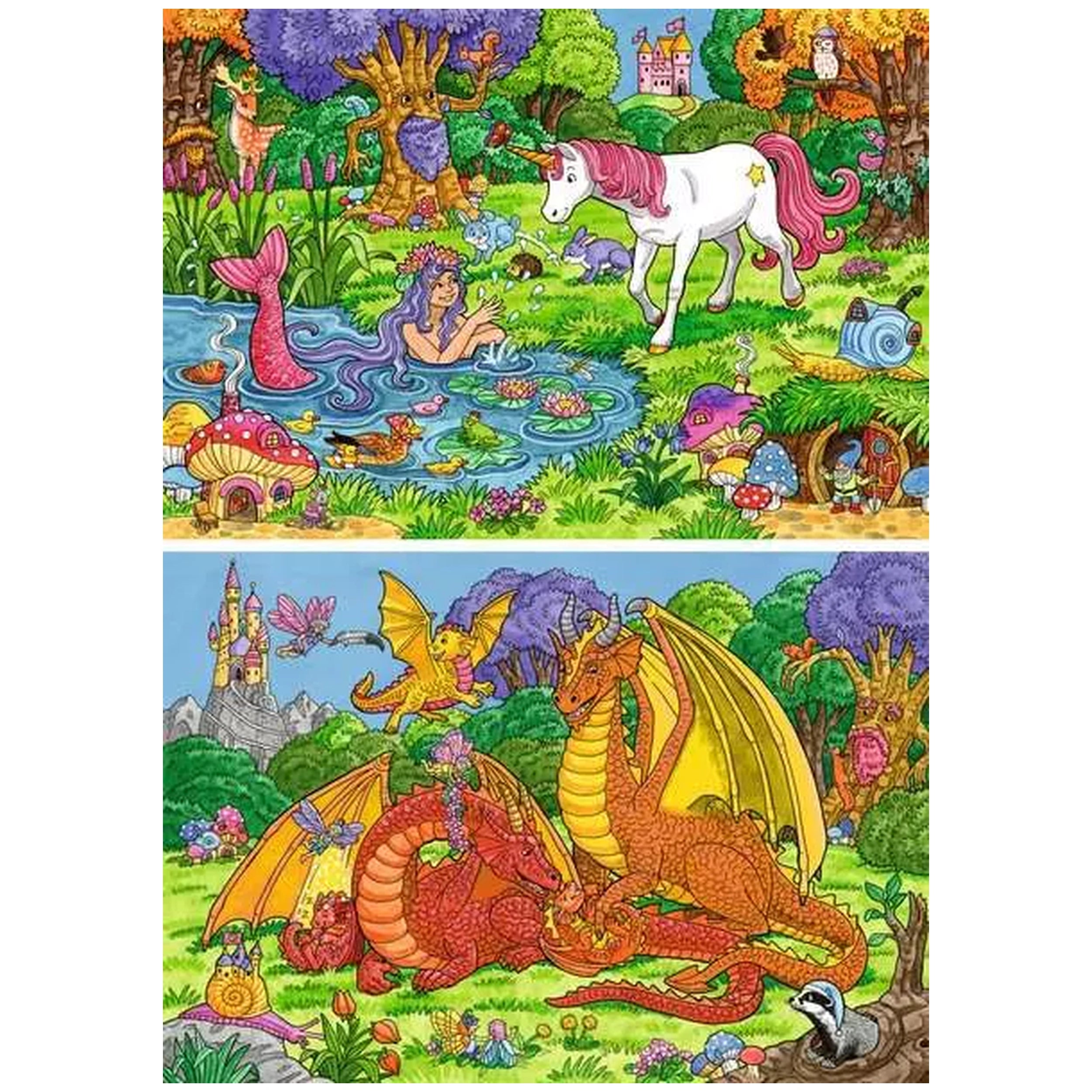 Ravensburger-Puzzel-2x24-Stukken-Educatief-Speelgoed