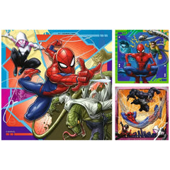 Ravensburger - Puzzle 3x49 Pieces Marvel Spider-Man - Puzzles