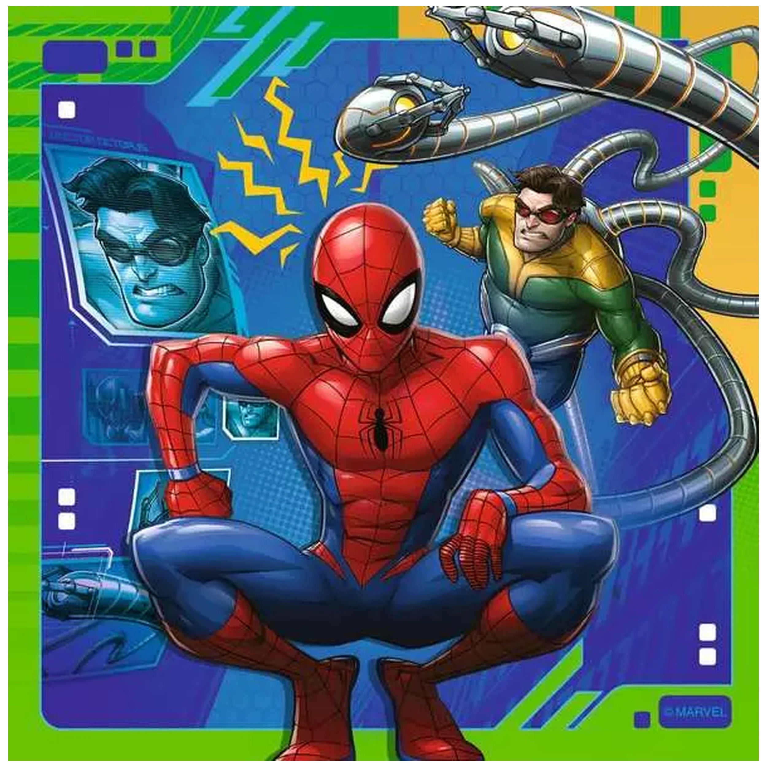 Ravensburger - Puzzle 3x49 Pieces Marvel Spider-Man - Puzzles