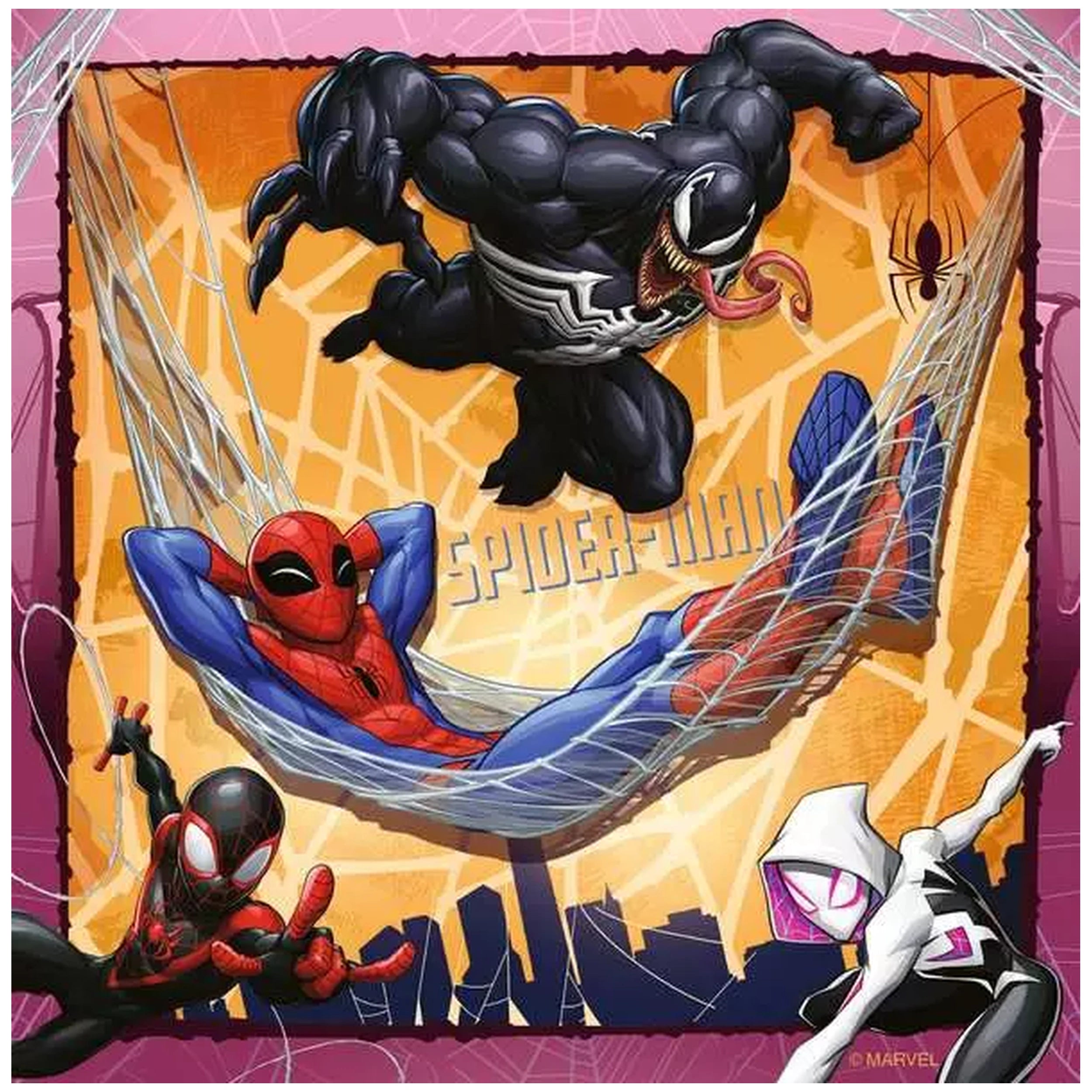 Ravensburger - Puzzle 3x49 Pieces Marvel Spider-Man - Puzzles