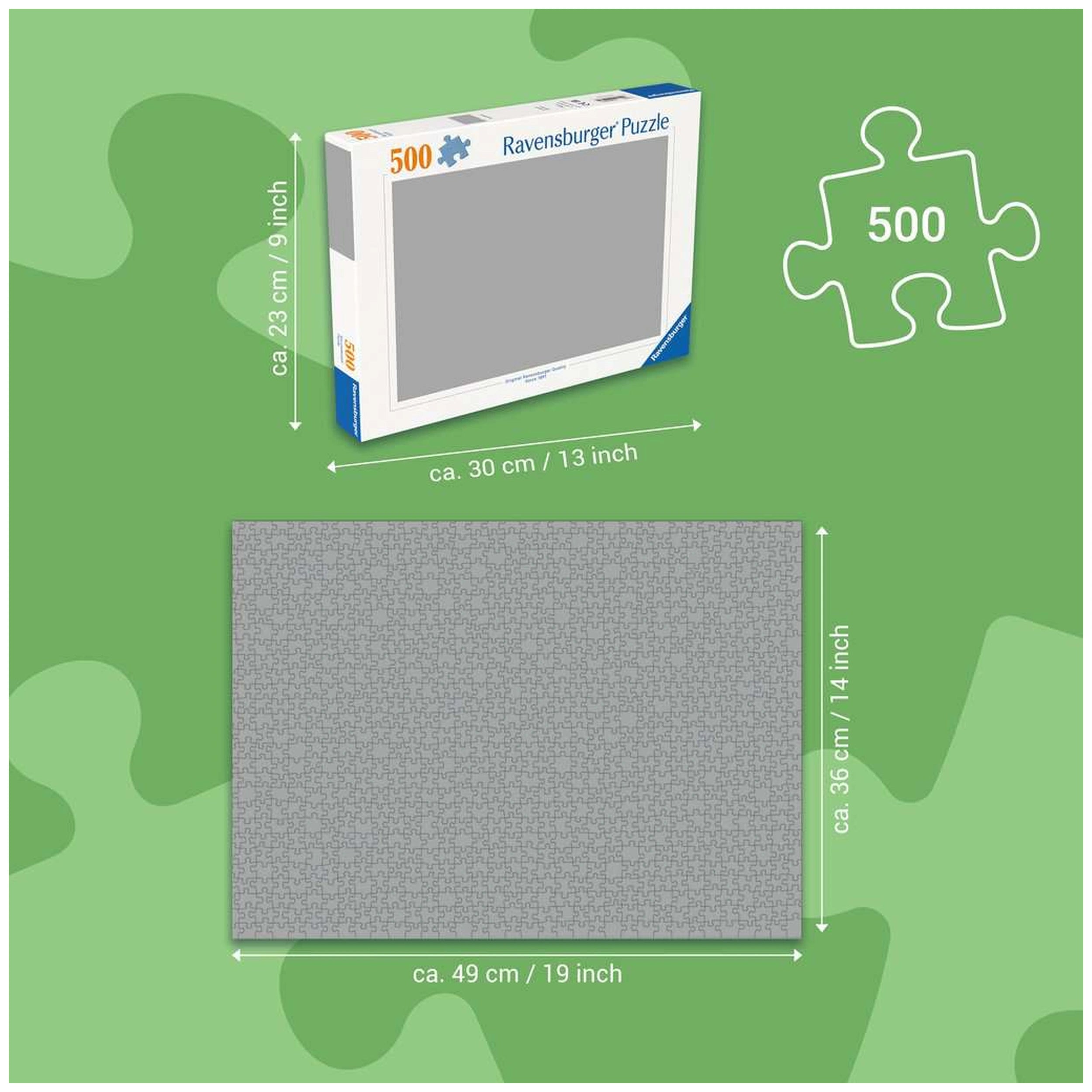 Ravensburger - Puzzel 500 Stukken Kustzicht - Puzzels