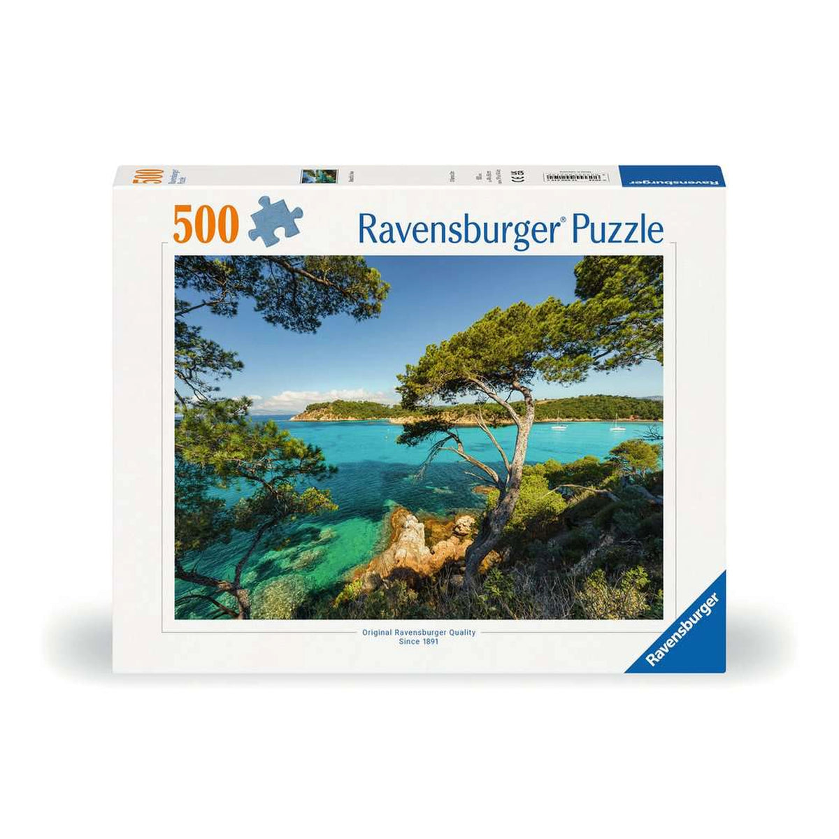 Ravensburger - Puzzel 500 Stukken Kustzicht - Puzzels