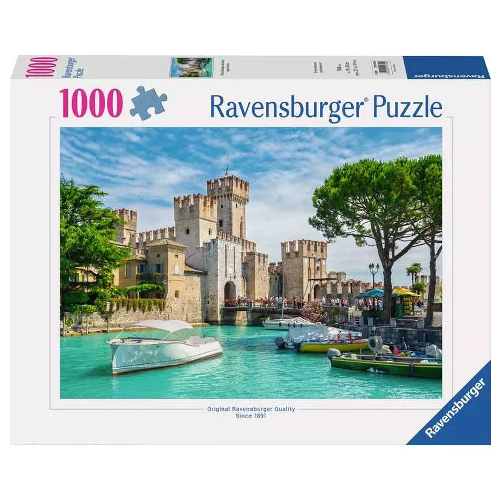 Ravensburger - Puzzels - Italiaans Landschap Meer van Garda 1000st - 14+ Jaar