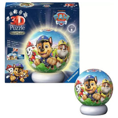 Ravensburger - Puzzels - PAW Patrol 3D Puzzelbal Nachtlamp - 6-99 Jaar
