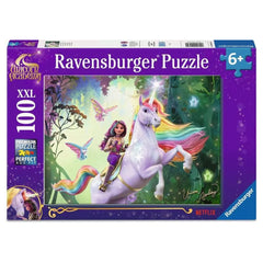 Ravensburger - Puzzles - Unicorn Academy 100 XXL - 6 Years - Educational Play