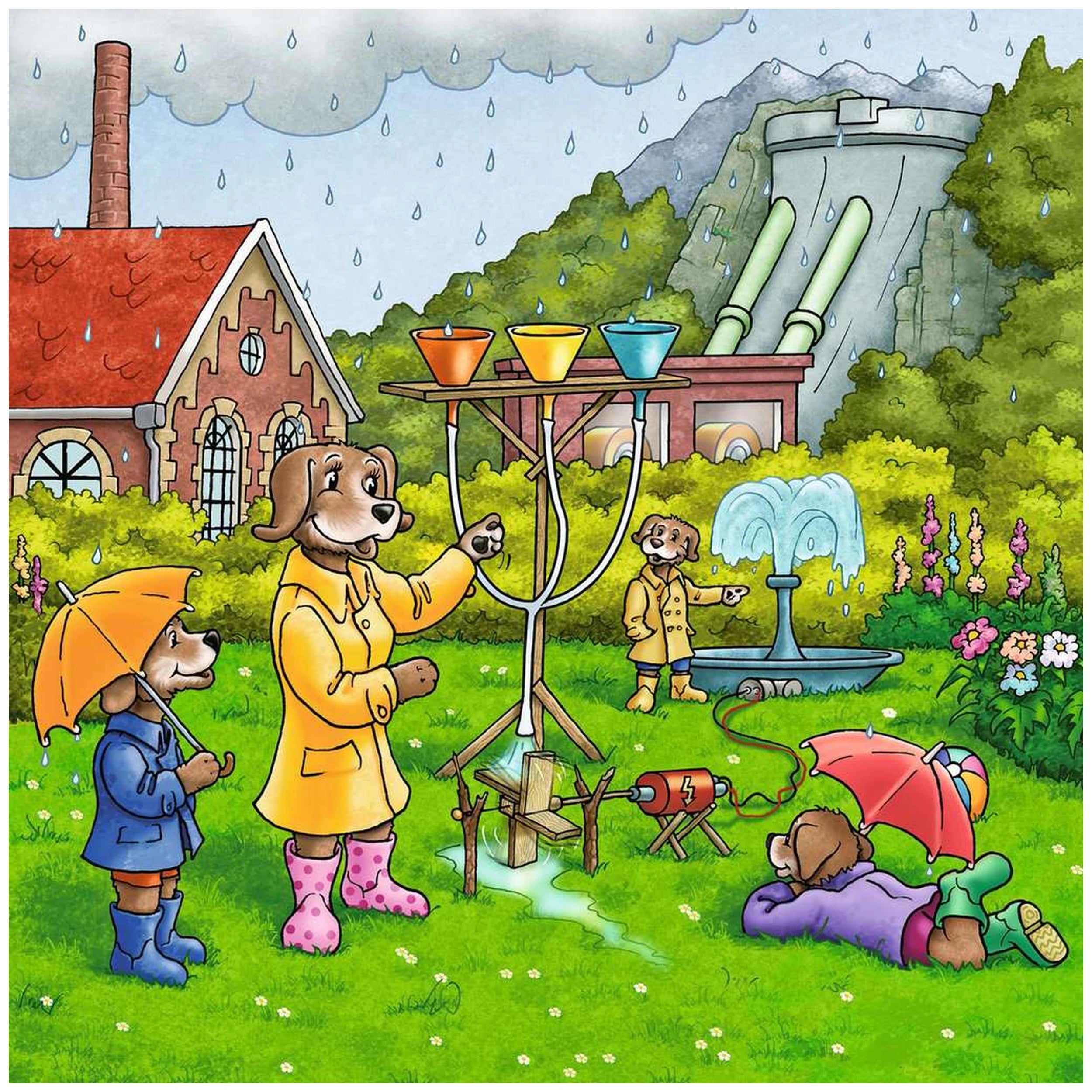 Ravensburger - Laad je batterijen op - 3x49 Stukken - Puzzel