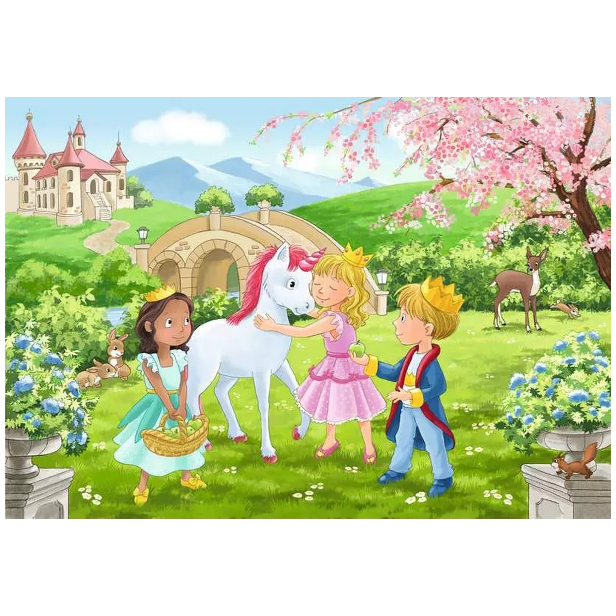 Ravensburger - Royal-Vriendschap-2x12-Stuk-Puzzel-Puzzels