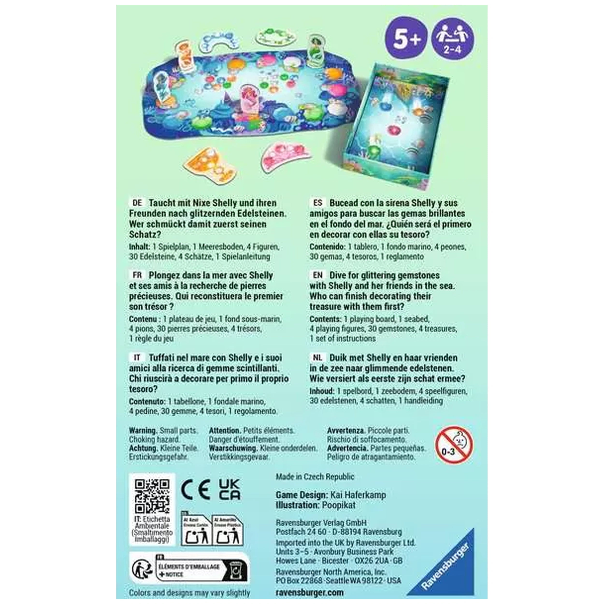 Ravensburger - Shelly Ocean - Bordspellen