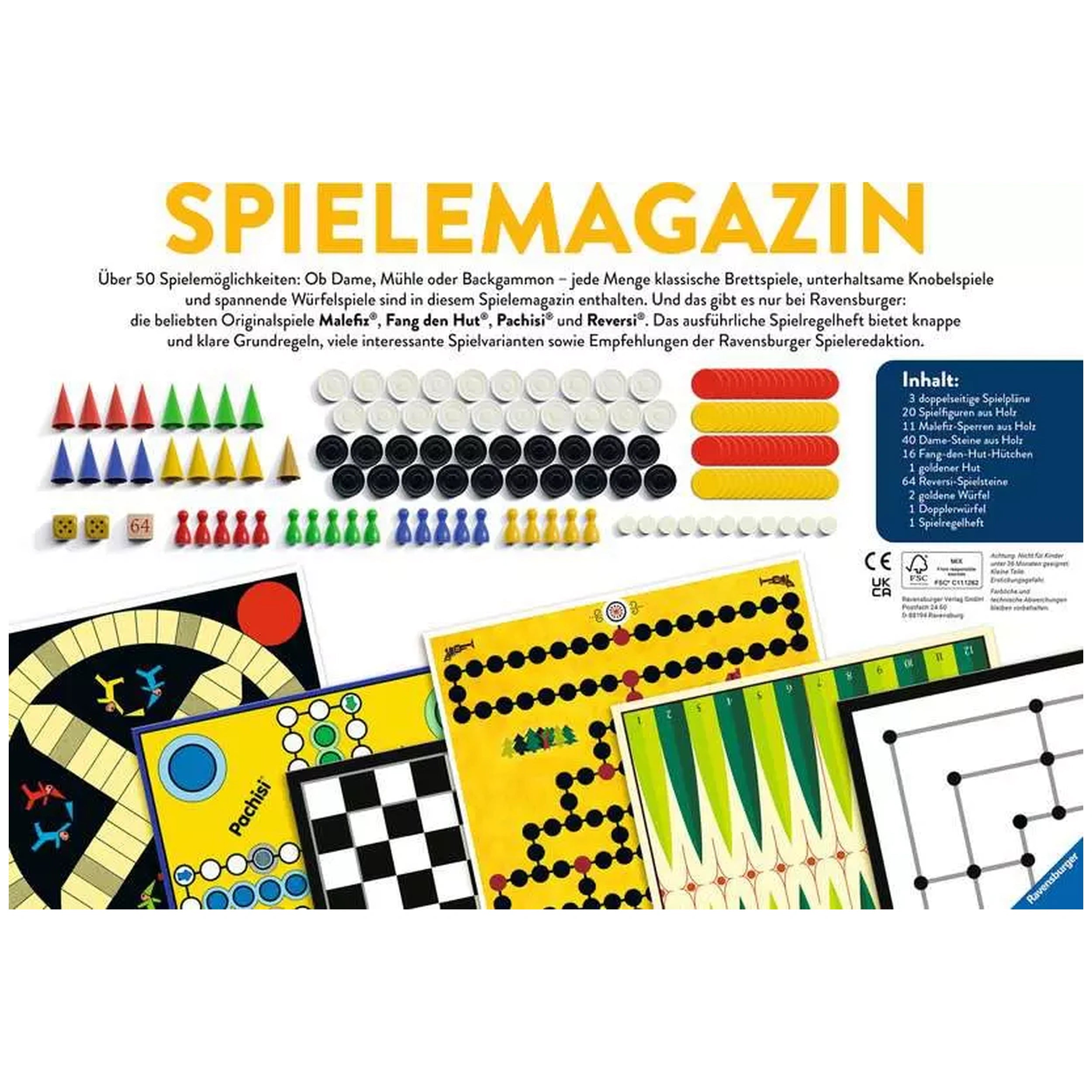 Ravensburger - Spielemagazin - Bordspel - Duitse Editie