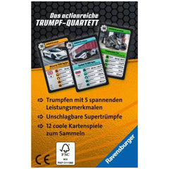 Ravensburger - Super Trump High Speed - Bordspel - Duitse Editie