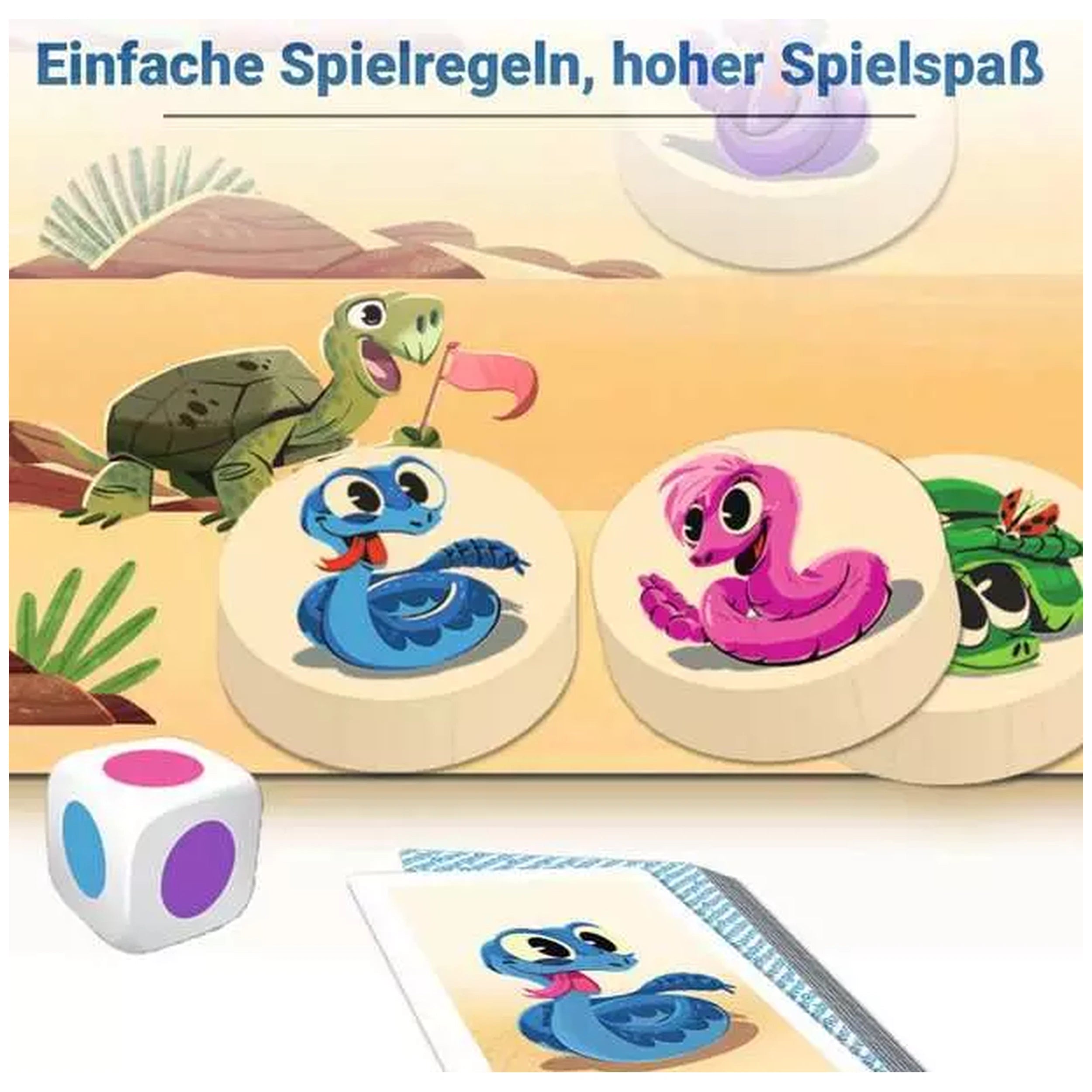 Ravensburger - Tempo Kleine Klapperschlange! - Bordspel - Duitse Editie