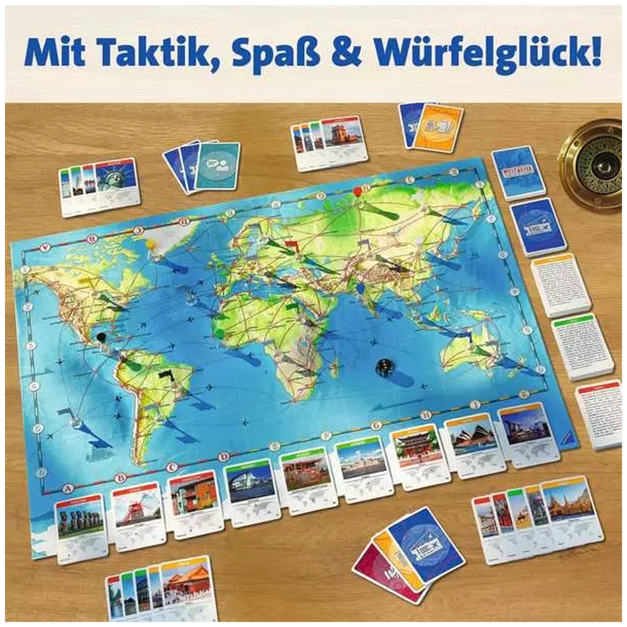 Ravensburger - Wereldreis - Bordspel - Duitse Editie