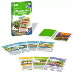 Ravensburger - Wieso? Weshalb? Warum? Dinosaurier Quartett - Bordspel - Duitse Editie