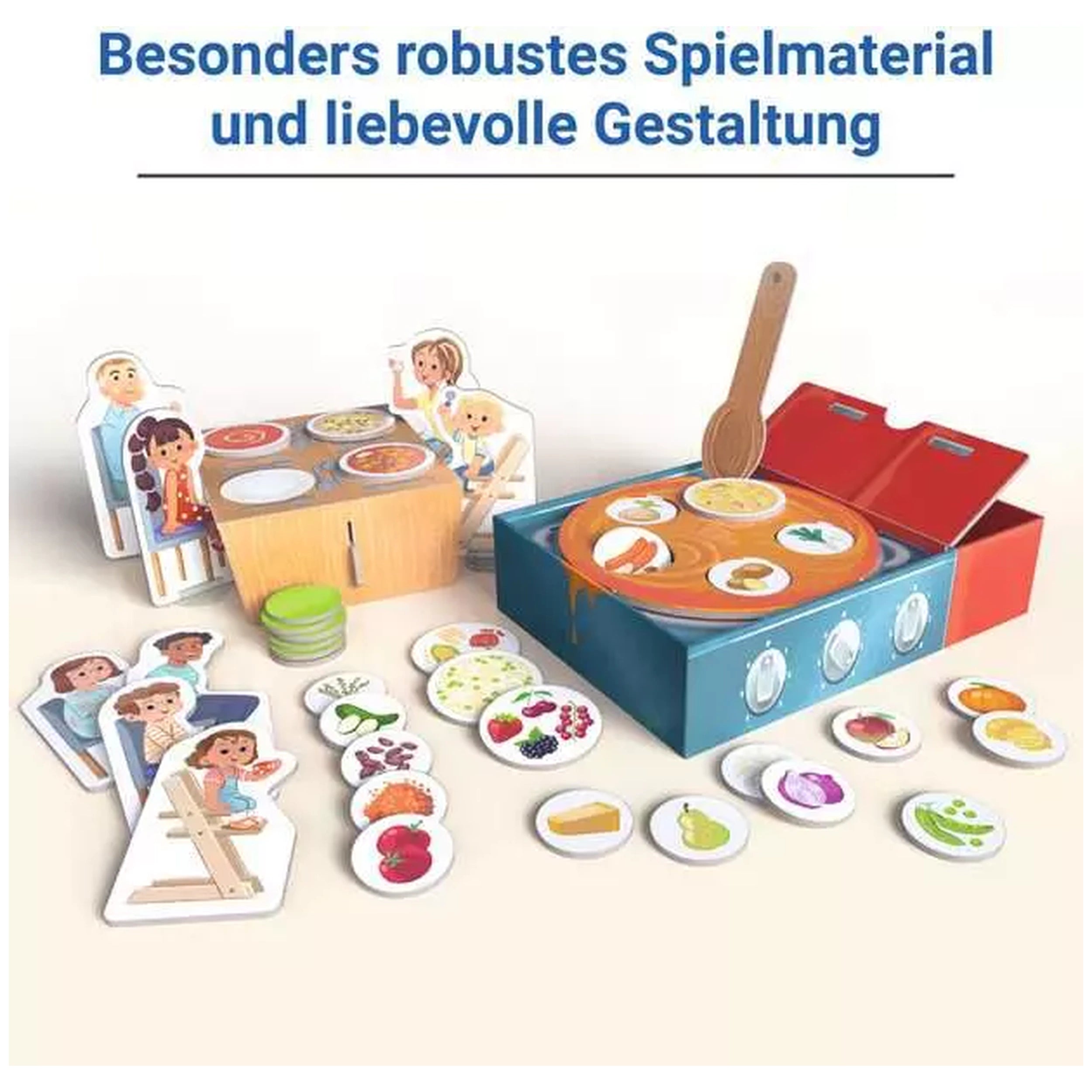 Ravensburger - Wij Spelen Koken - Bordspel - Duitse Editie