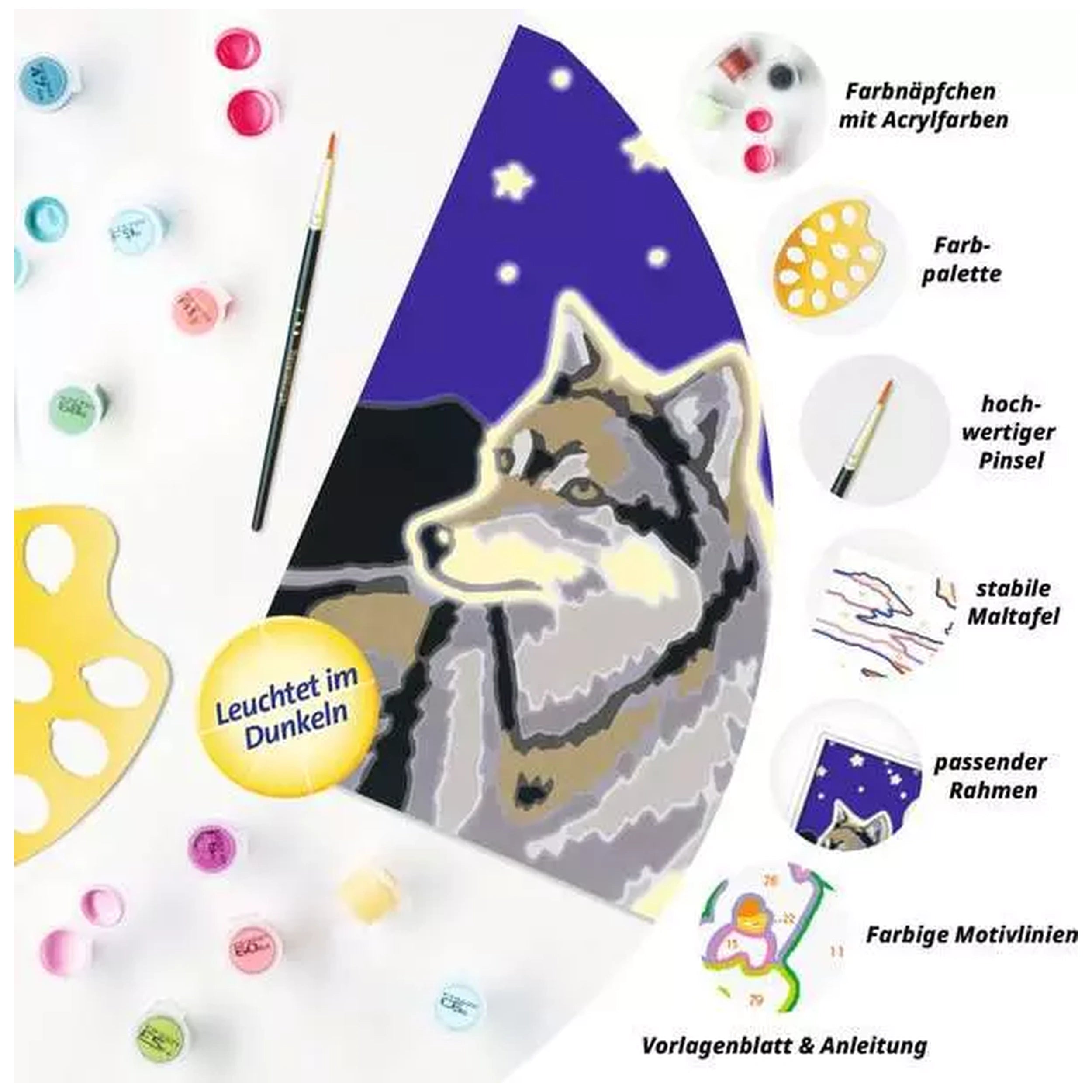 Ravensburger - Wolf Portret - Kunst & Ambachten