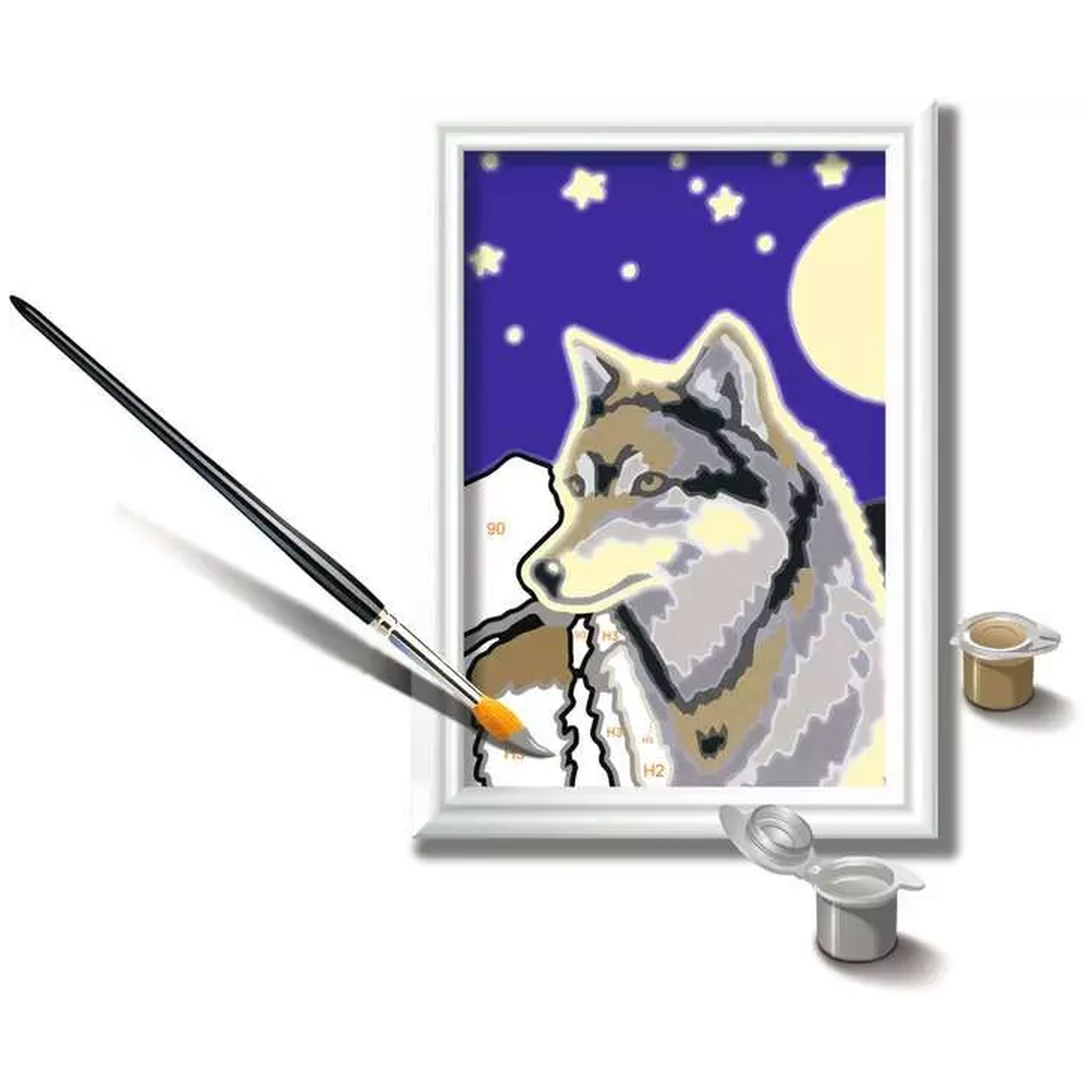 Ravensburger - Wolf Portret - Kunst & Ambachten