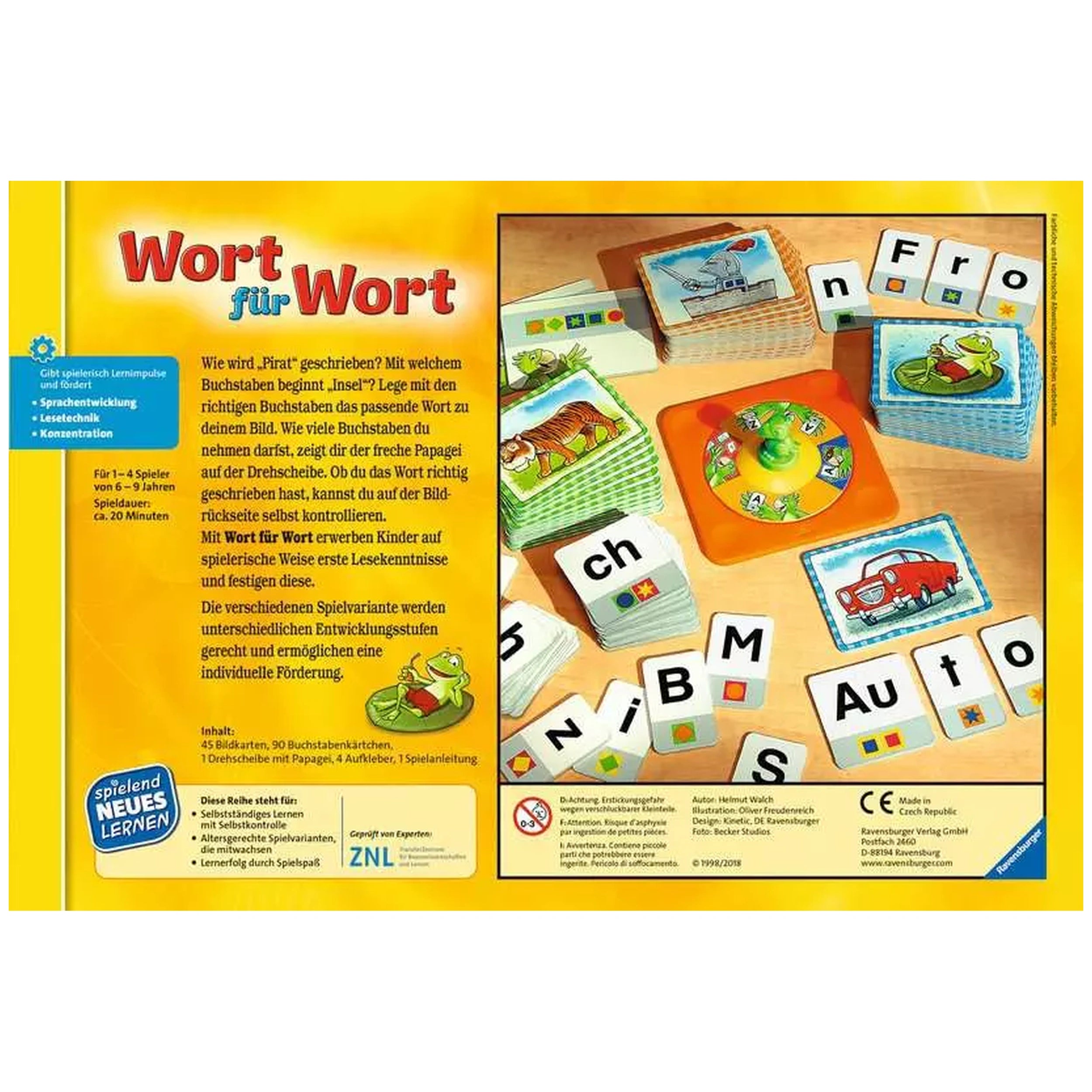 Ravensburger - Wort Für Wort - Bordspel - Duitse Editie