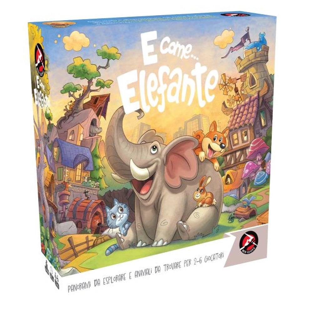 Red Glove - E come Elefante - Bordspellen - 4+ - RG2087 - Italiaanse Editie