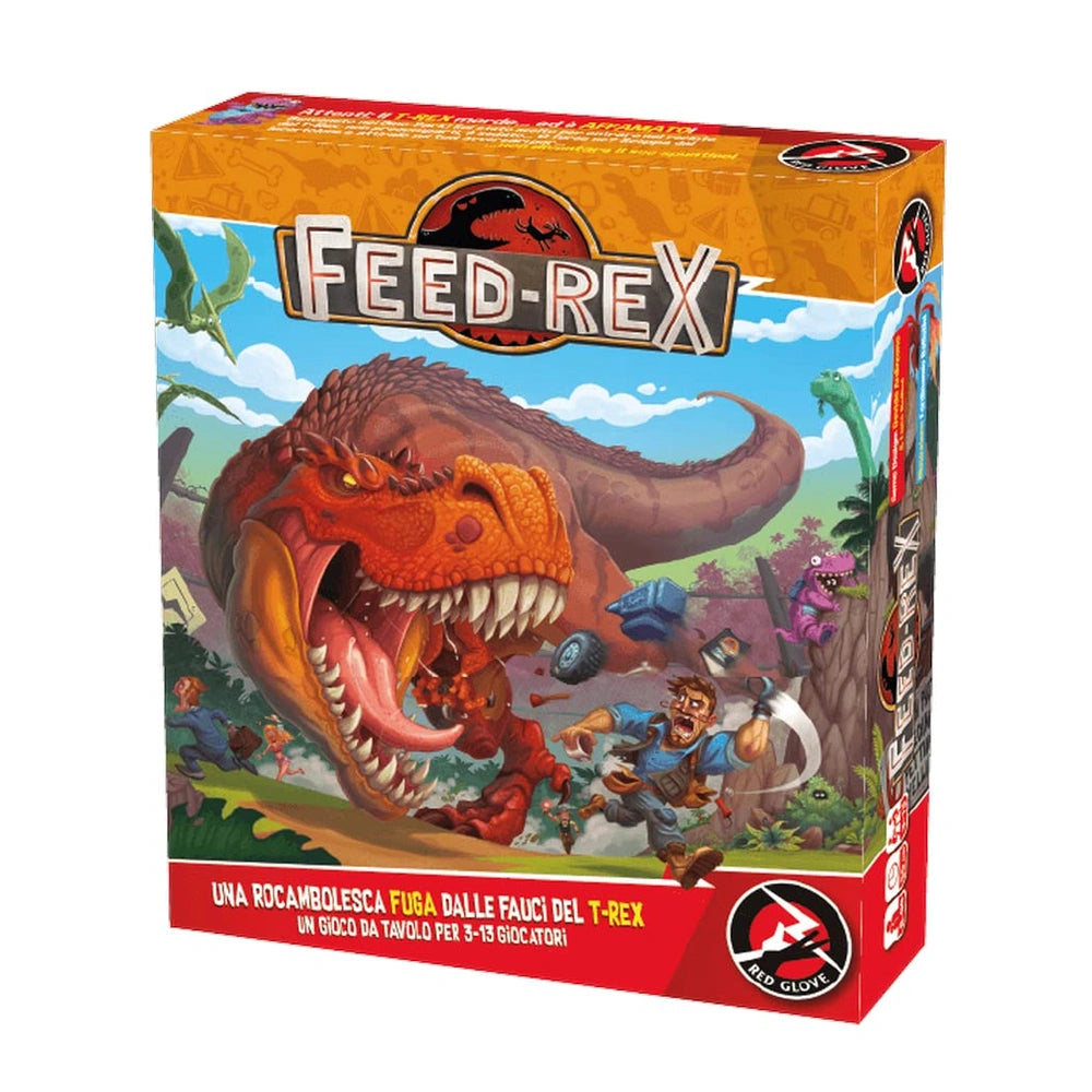 Red Glove - Feed Rex - Kaartspellen - 8+ - RG2079 - Italiaanse Editie