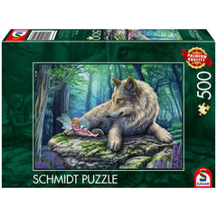 SCHMIDT SPIELE - De Wolf en de Elf 500 Stukjes Volwassen Puzzels - Puzzels