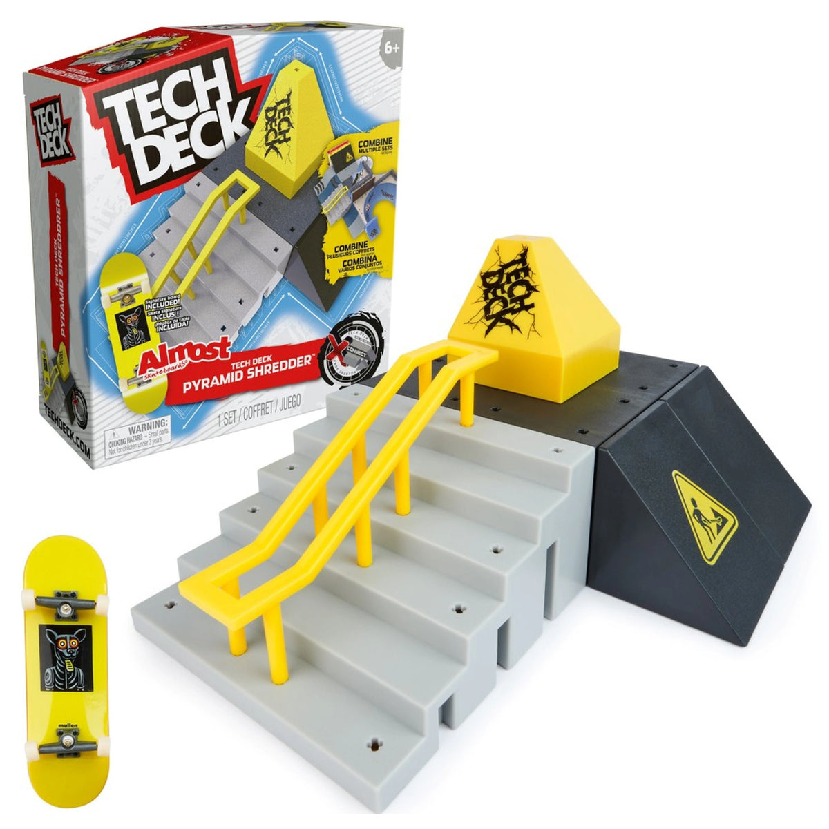 SPIN MASTER - Tech Deck X Connect Pyramid Shredder Speelset - Actie- en Speelfiguren