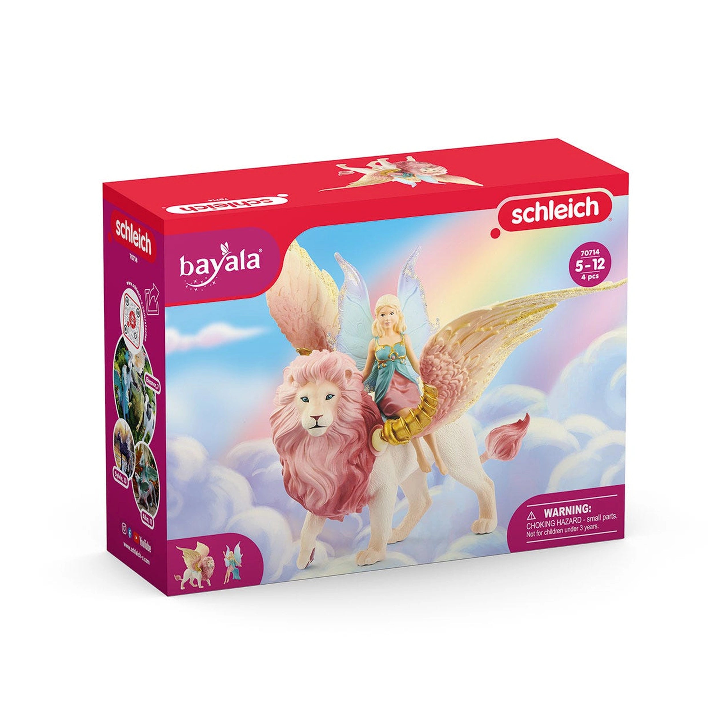 Schleich - Bayala - Fairy In Flight On Winged Lion - Action & Toy Figures - 70714