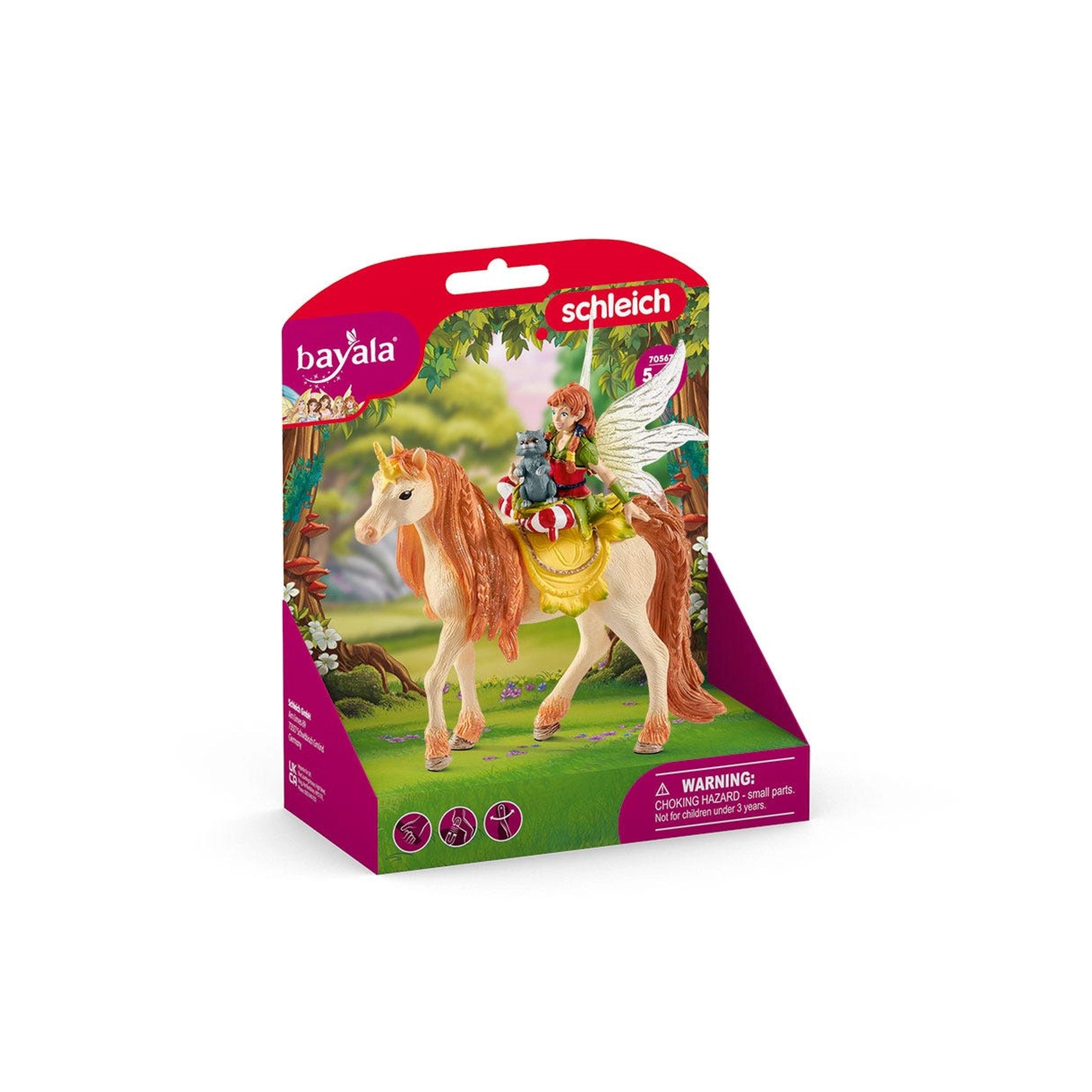 Schleich - Bayala - Fee Marween met Glitters Eenhoorn - Actie- en Speelgoedfiguren - 70567