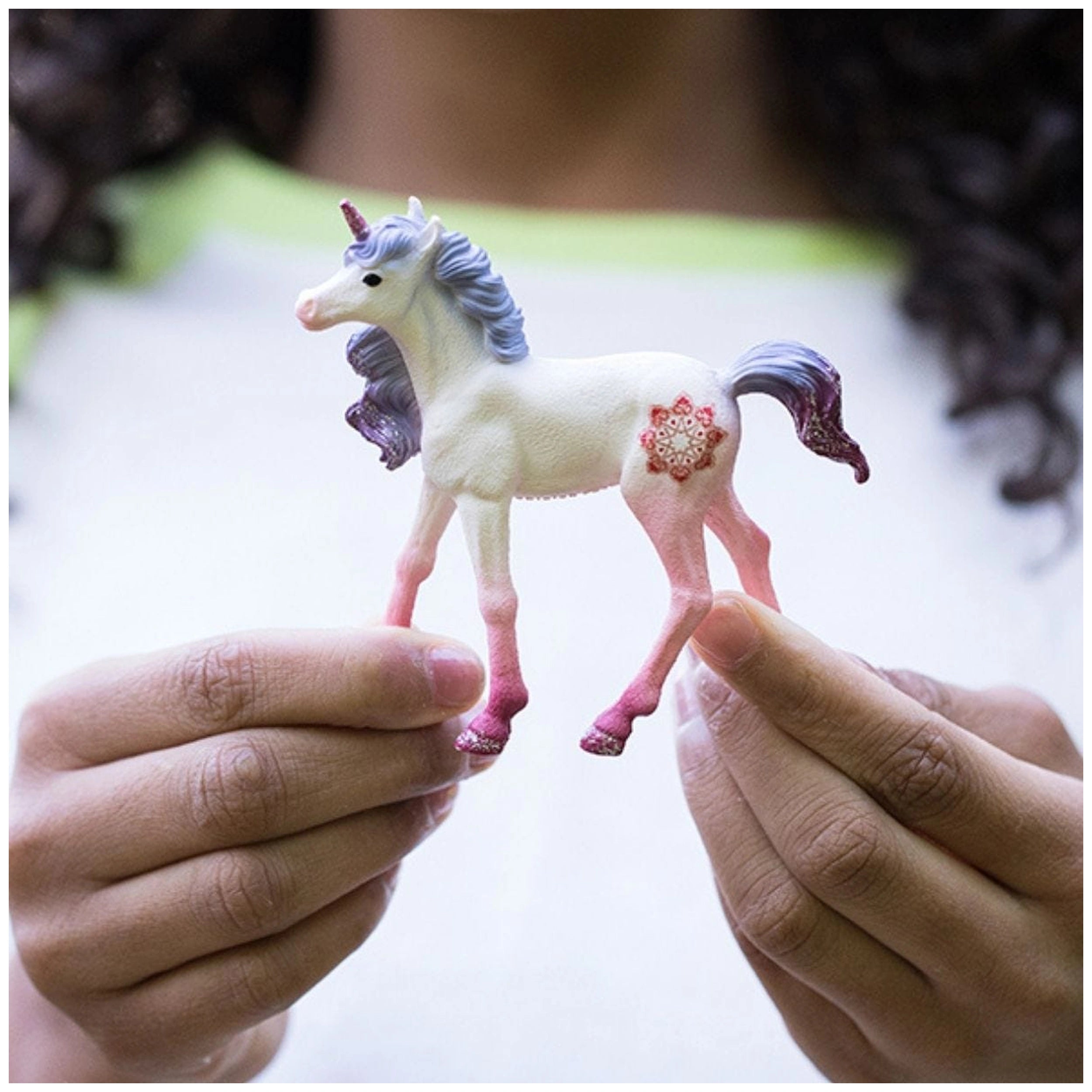 Schleich - Bayala - Mandala Unicorn Foal - Action & Toy Figures - 70716