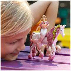 Schleich - Bayala - Mermaid Feya On Underwater Unicorn - Action & Toy Figures - 70593