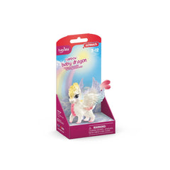 Schleich - Bayala - Regenboog Baby Draak - Actie- en Speelgoedfiguren - 70825