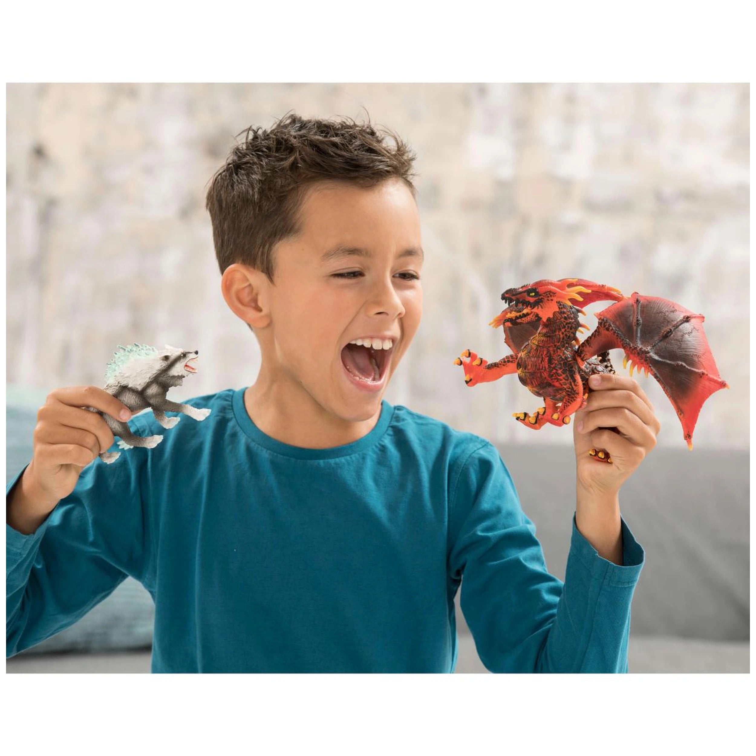 Schleich - Eldrador Creatures - Lava Dragon - Actie- en Speelgoedfiguren - 70138