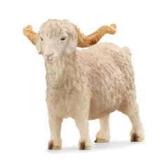 Schleich - Boerderij Wereld - Mannelijke Angora Geit - Actie- en Speelfiguren - 13970