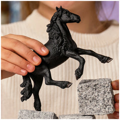 Schleich - Horse Club - Friesian Stallion - Action & Toy Figures - 13975