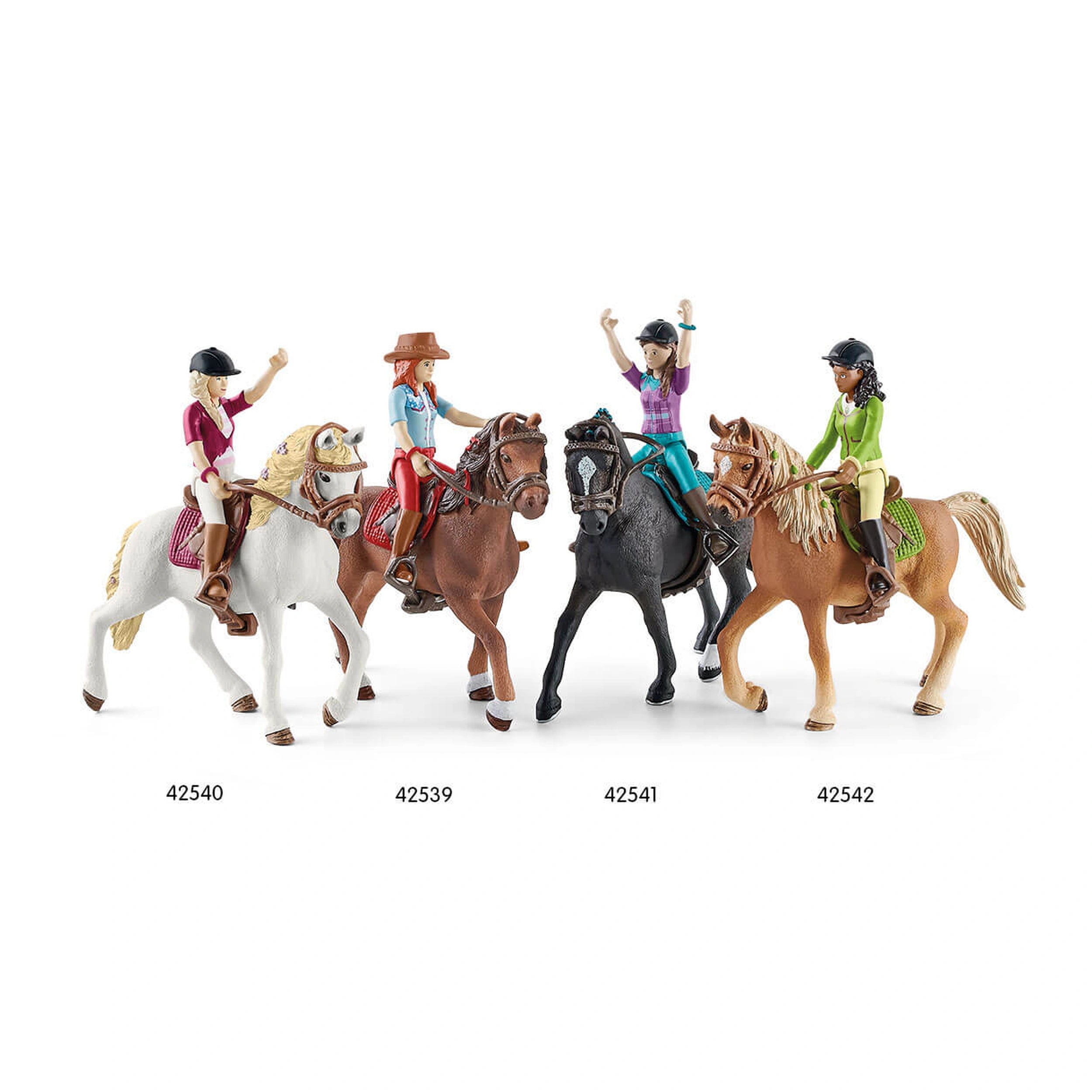 Schleich - Horse Club - Horse Club Hannah & Cayenne - Actie- en Speelgoedfiguren - 42539