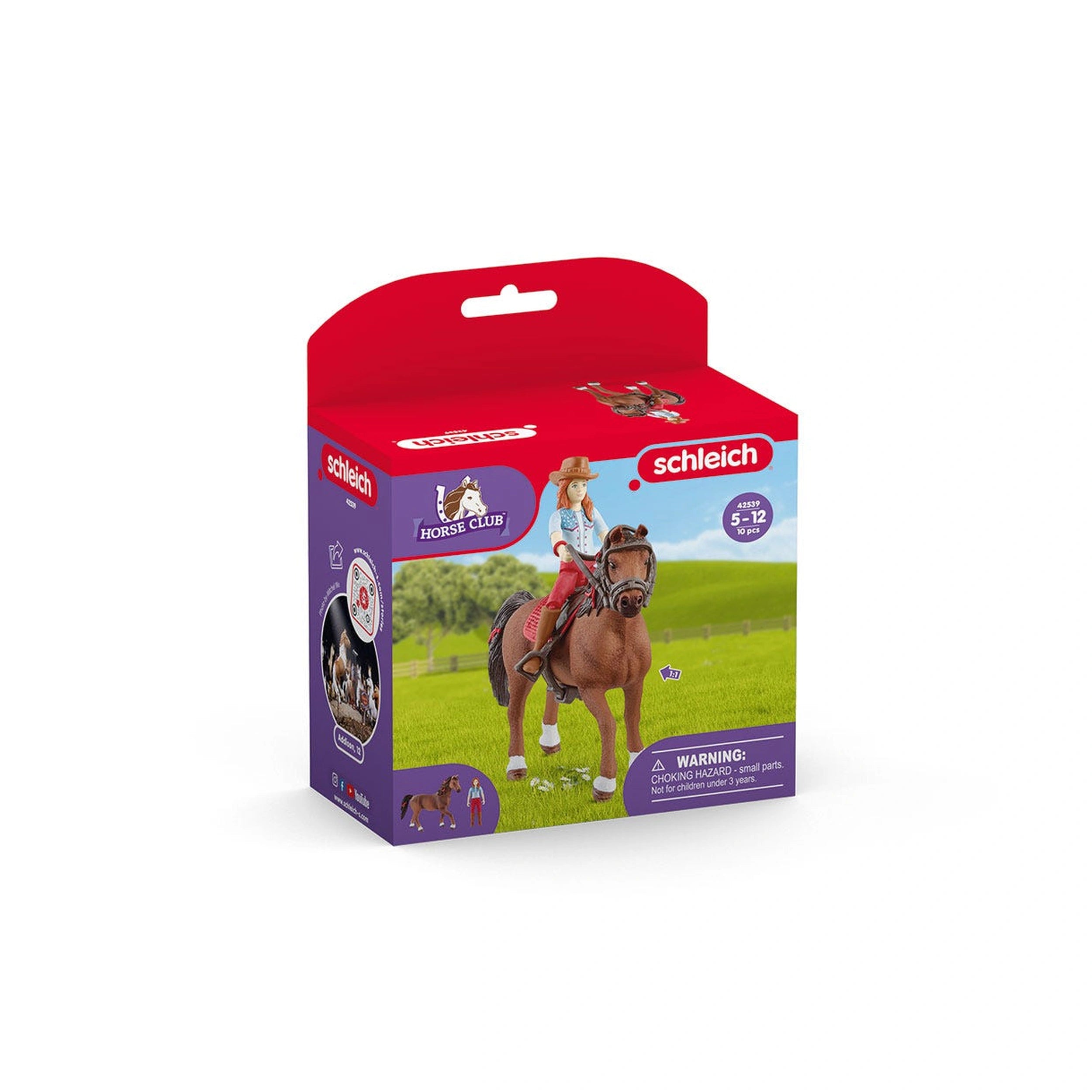 Schleich - Horse Club - Horse Club Hannah & Cayenne - Actie- en Speelgoedfiguren - 42539