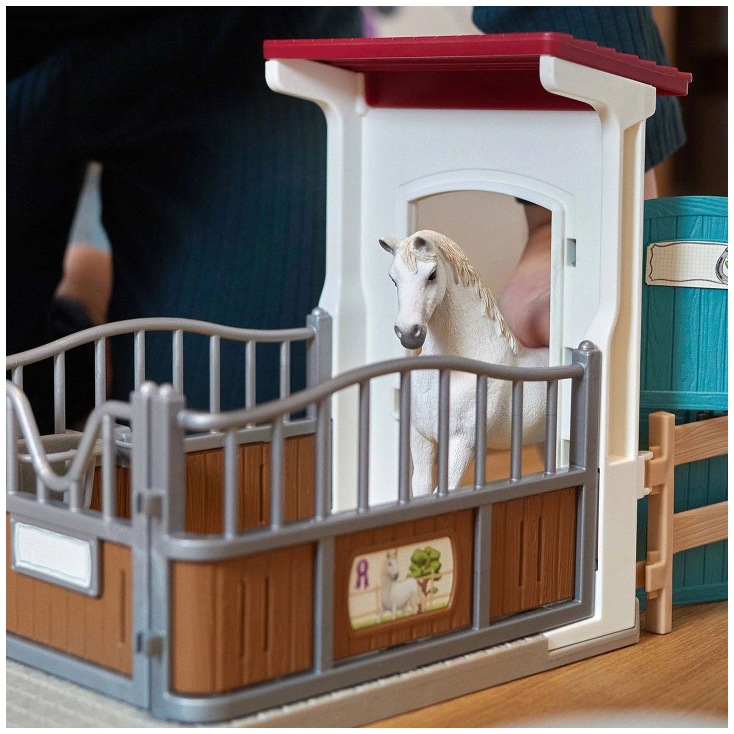 Schleich - Horse Club - Horse Stall Extension - Toy Playsets - 42569