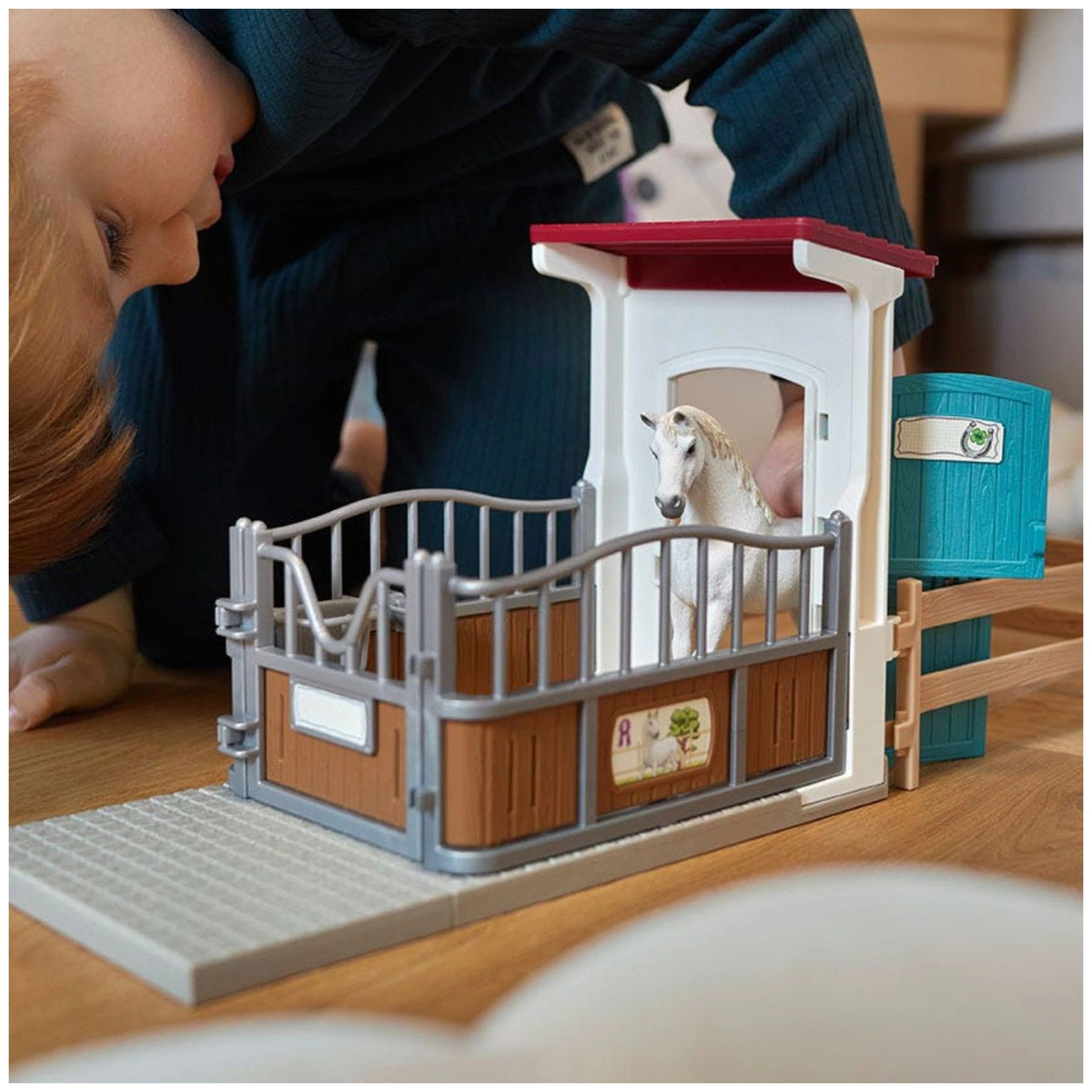 Schleich - Horse Club - Horse Stall Extension - Toy Playsets - 42569