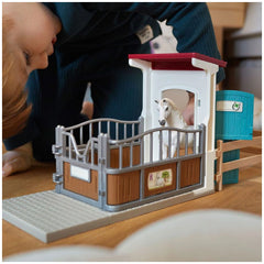 Schleich - Horse Club - Horse Stall Extension - Toy Playsets - 42569