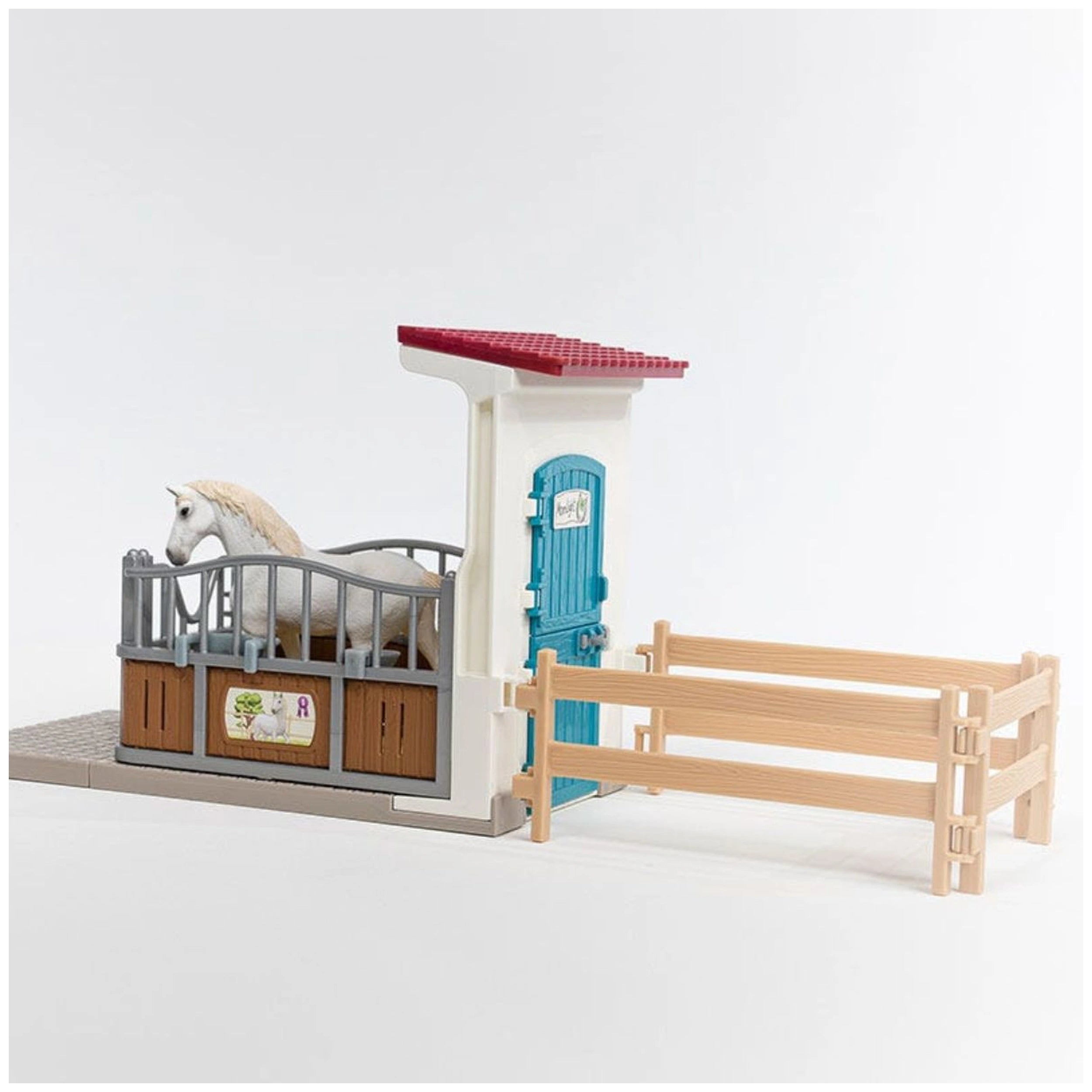 Schleich - Horse Club - Horse Stall Extension - Toy Playsets - 42569
