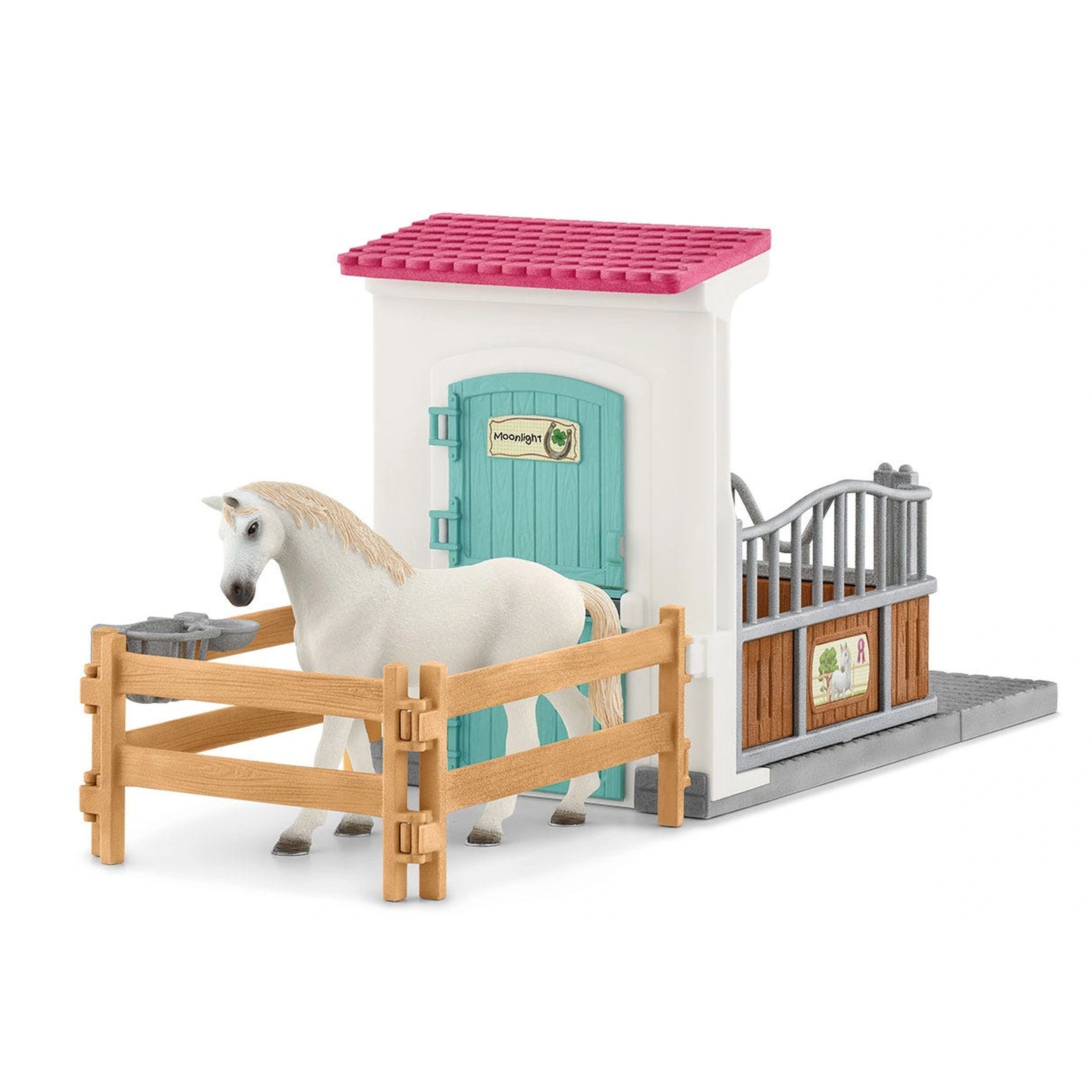 Schleich - Horse Club - Horse Stall Extension - Toy Playsets - 42569