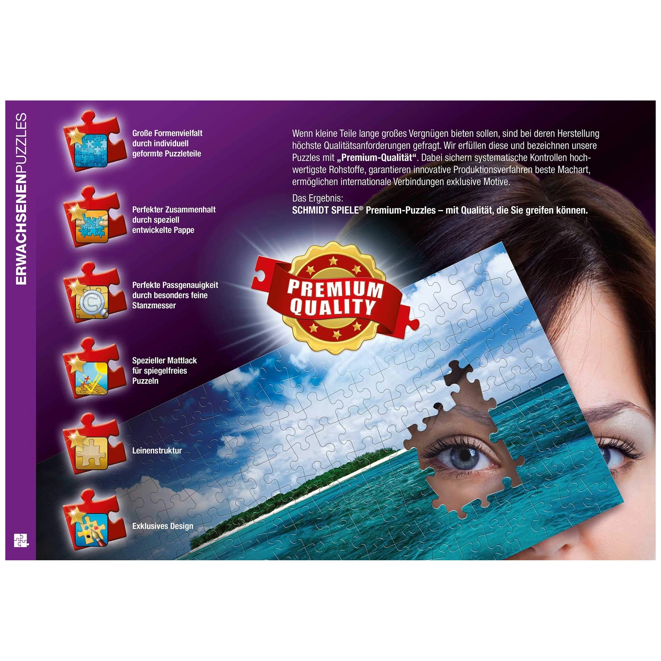 Schmidt Spiele - Bambi 1000 Stukjes - Puzzels