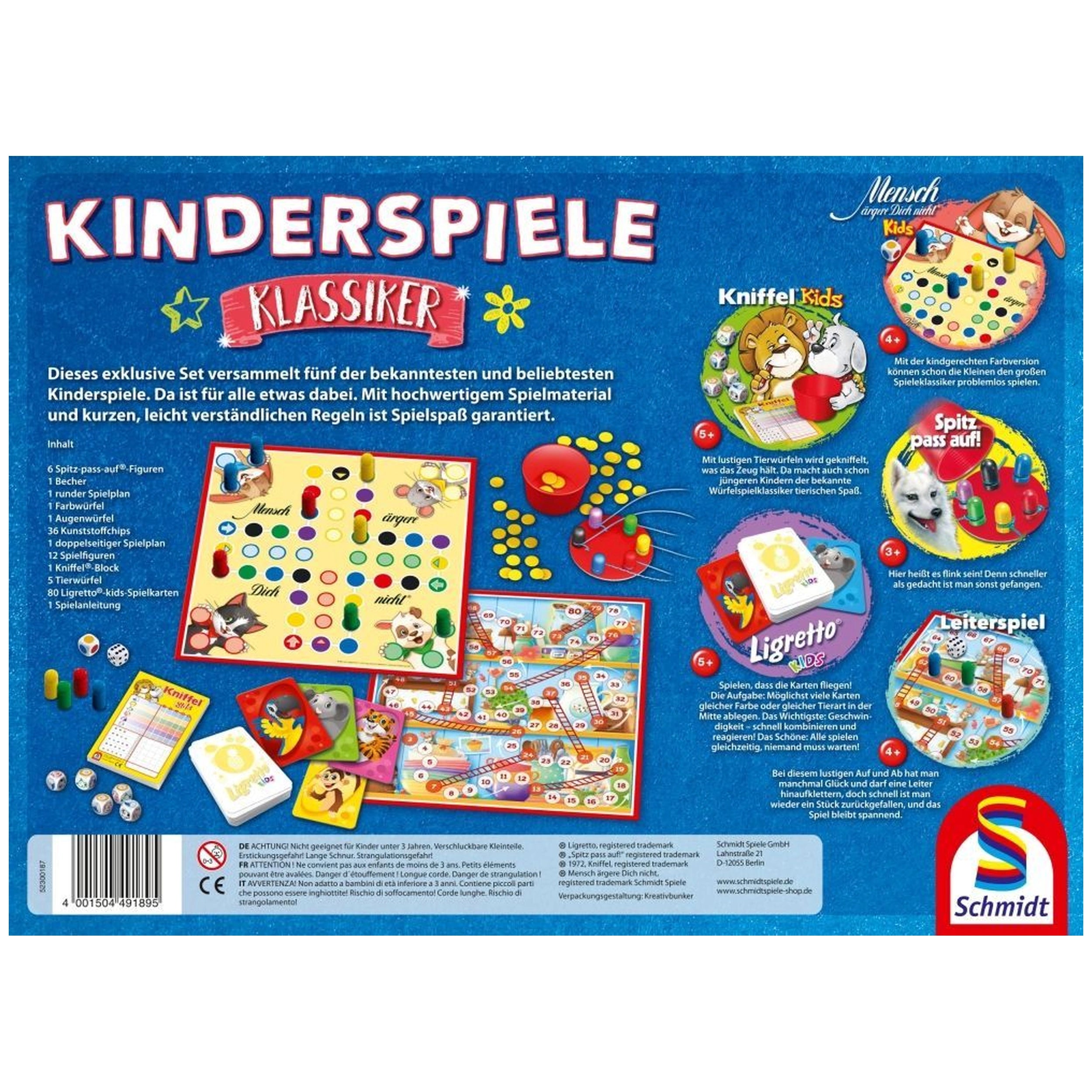 Schmidt Spiele - Children's Games Classics - Children's Board Games