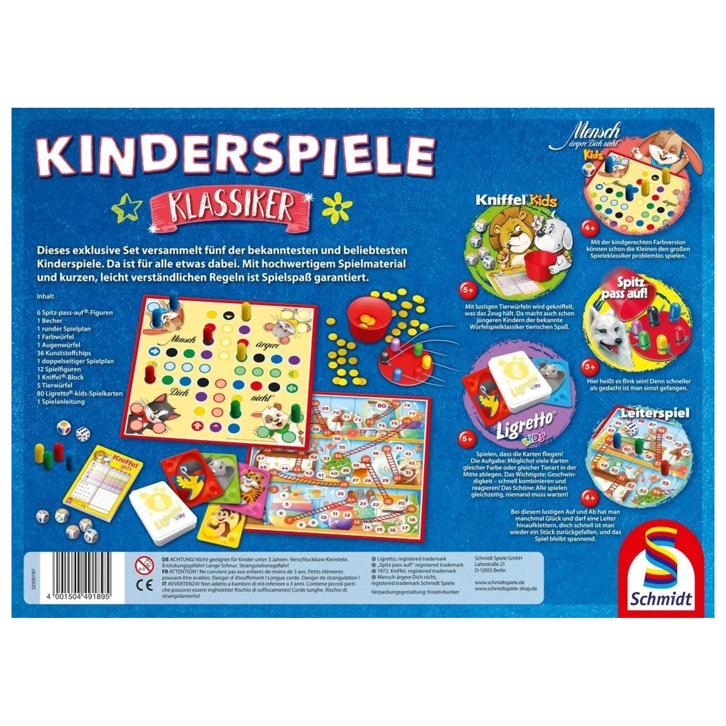 Schmidt Spiele - Children's Games Classics - Children's Board Games
