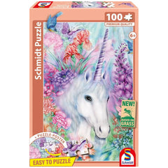 Schmidt Spiele - Zachte Eenhoorn Schoonheid 100 Stukjes - Puzzels