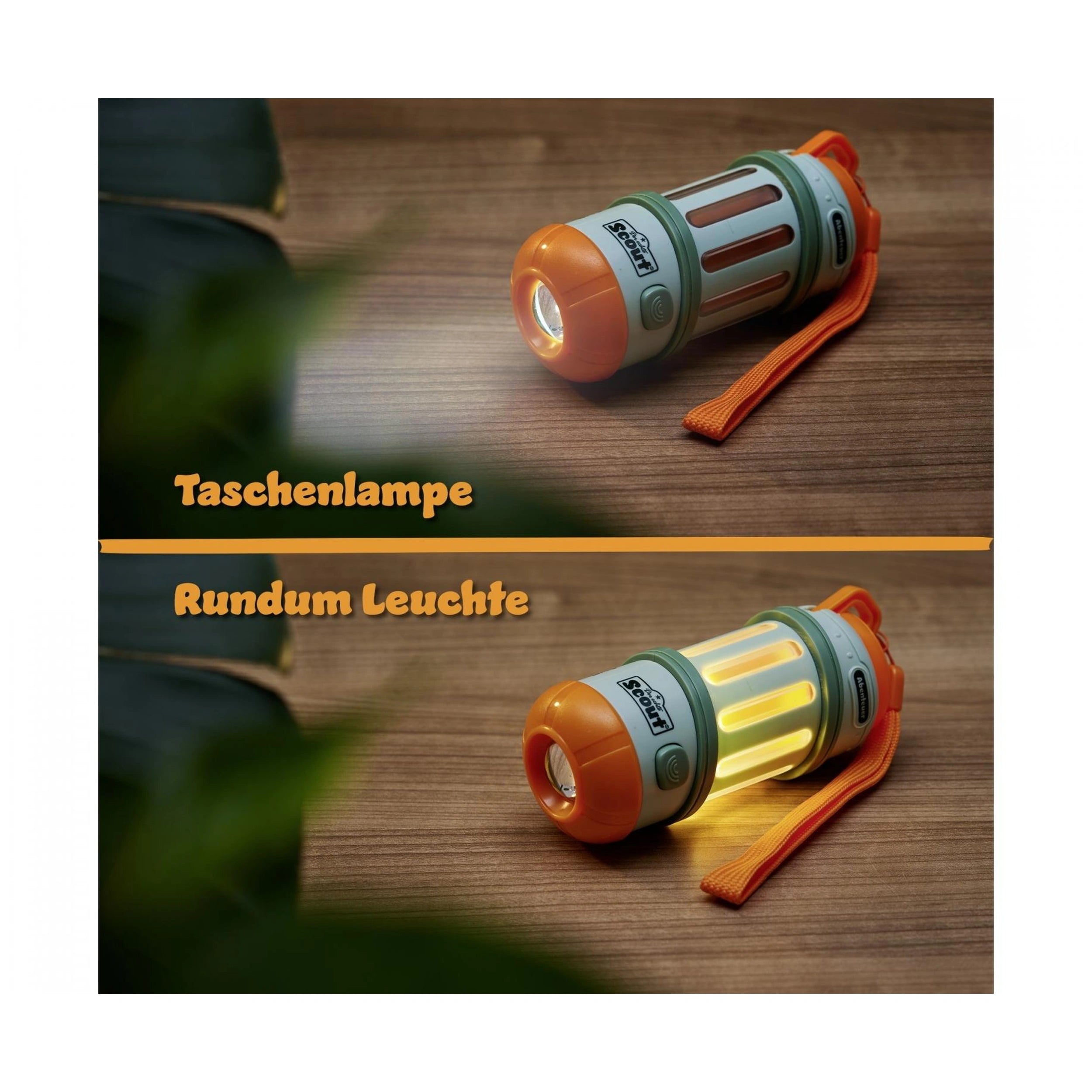 Scout - 2-in-1-Kinderen-Zaklamp - Buiten-Spel-Uitrusting