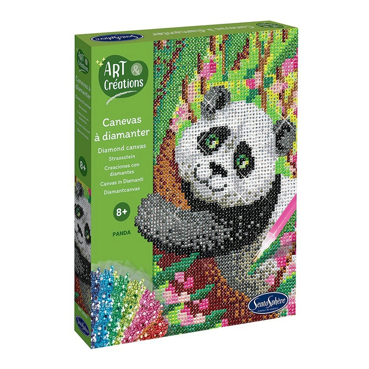 Sentosphere - Kunstcreaties-Diamantdoek-Panda-Knutsels