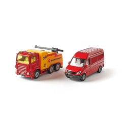 Siku - Bergingsvoertuig met bestelwagen - Speelvoertuigen